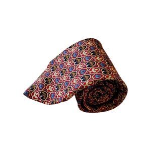 Robert Talbott Classic Jacquard 100% Silk Necktie Handsewn In USA
